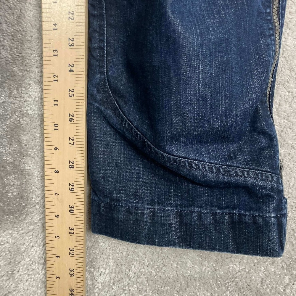 BMW Motorrad City 2 Motorcycle Riding Pants Mens Medium Blue Denim No Brace/Pads - Picture 15 of 16